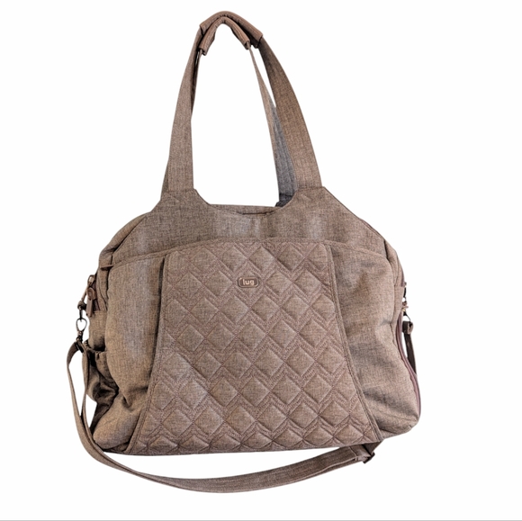 lug Handbags - Large Lug Pontoon Weekender Bag Walnut